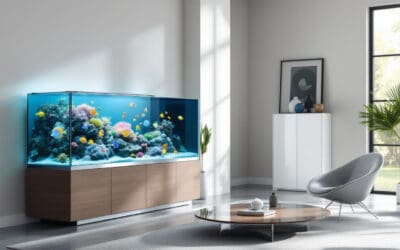 Conception de meuble d’aquarium à Villeurbanne par Esprit Bois